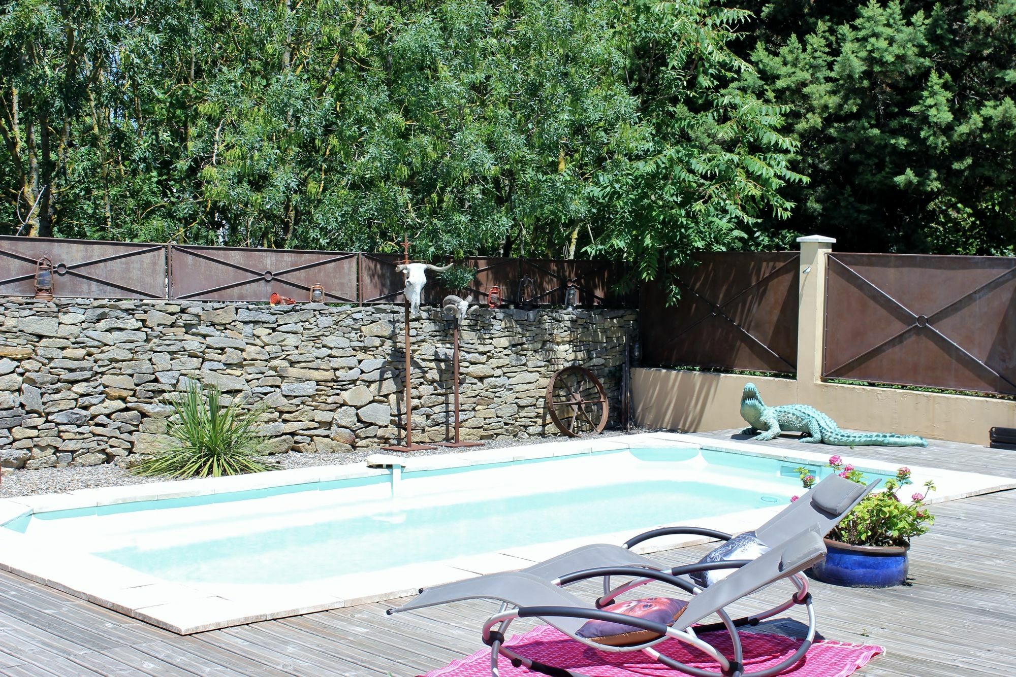 Domaine De Marseillens Bed and Breakfast Palaja Exteriör bild